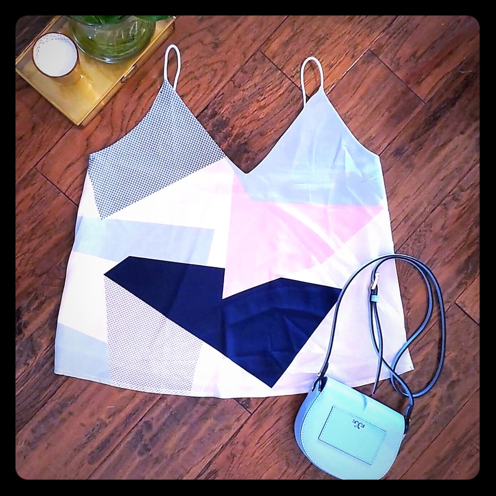 Multi color cami top